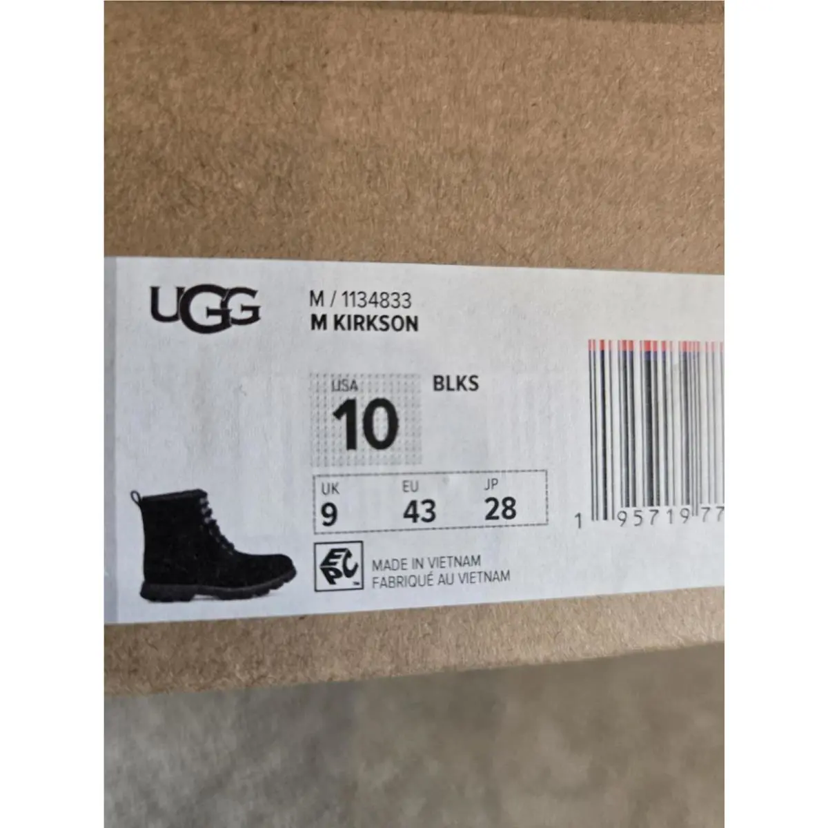 UGG shoes - Ugg kirkson - kirkson - Black 7
