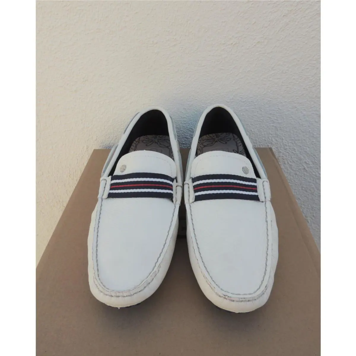 UGG shoes - UGG Bel Air Woven Stripe - White, Manufacturer: White (UPC: 191142360975) 1