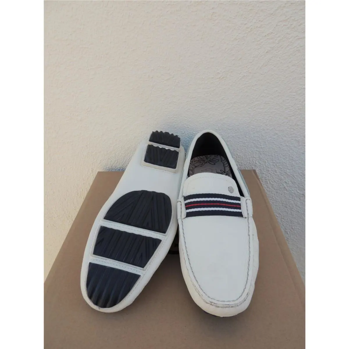 UGG shoes - UGG Bel Air Woven Stripe - White, Manufacturer: White (UPC: 191142360975) 3