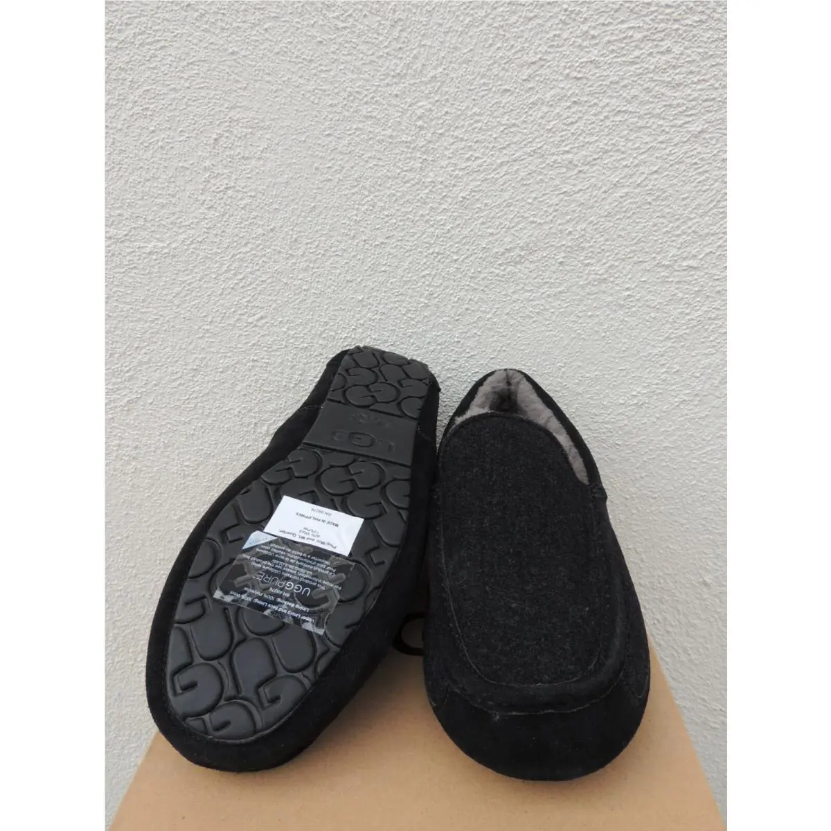 UGG shoes - UGG Ascot Wool - Ascot Wool - Black (UPC: 192410453849) 2