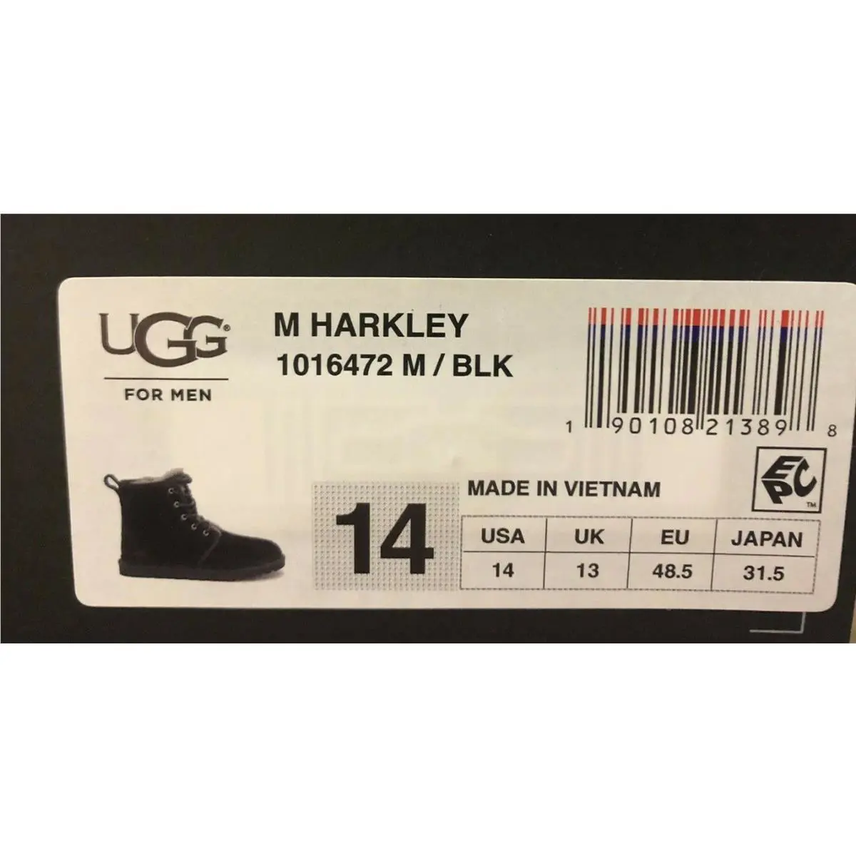 UGG shoes - UGG Harkley - Harkley - Black (UPC: 190108213898) 4