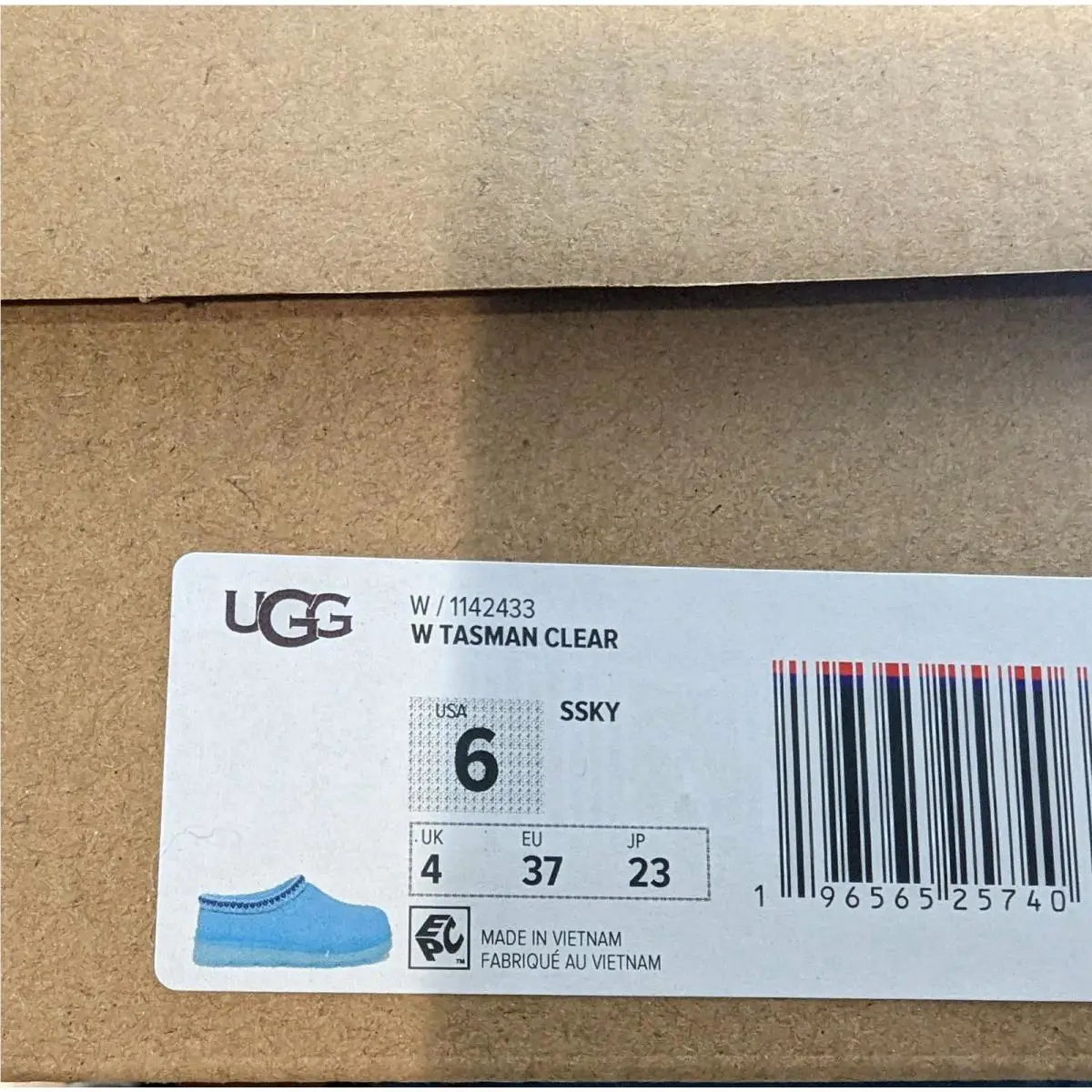 UGG shoes - UGG Tasman Clear - Tasman Clear - Blue 3