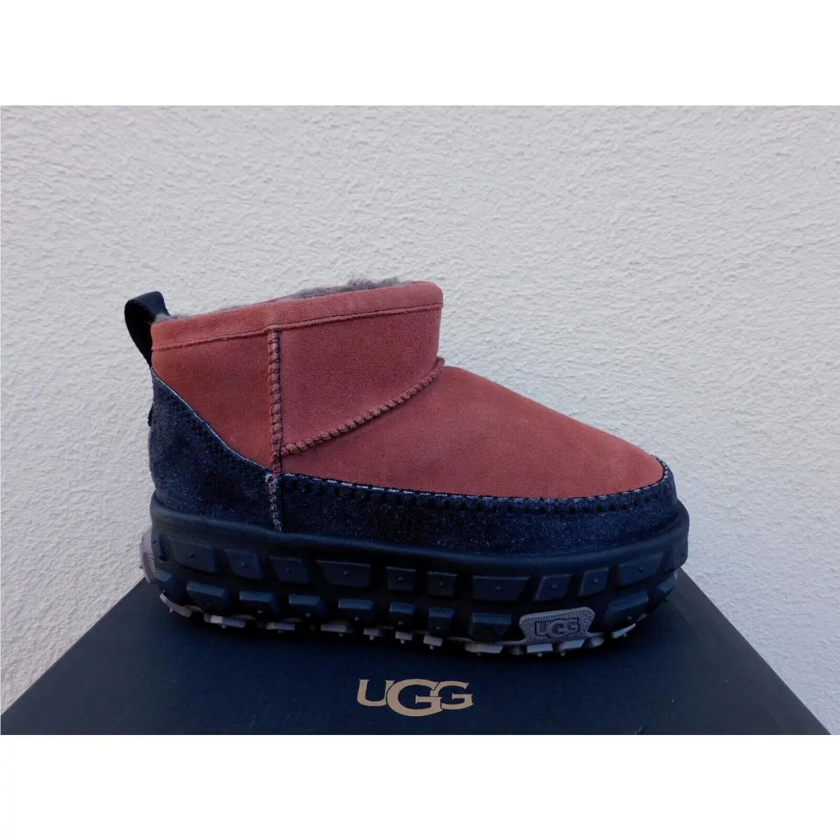 UGG shoes - UGG Venture Daze Ultra Mini Boot - Red Jasper/ Black (UPC: 197634307343) 0