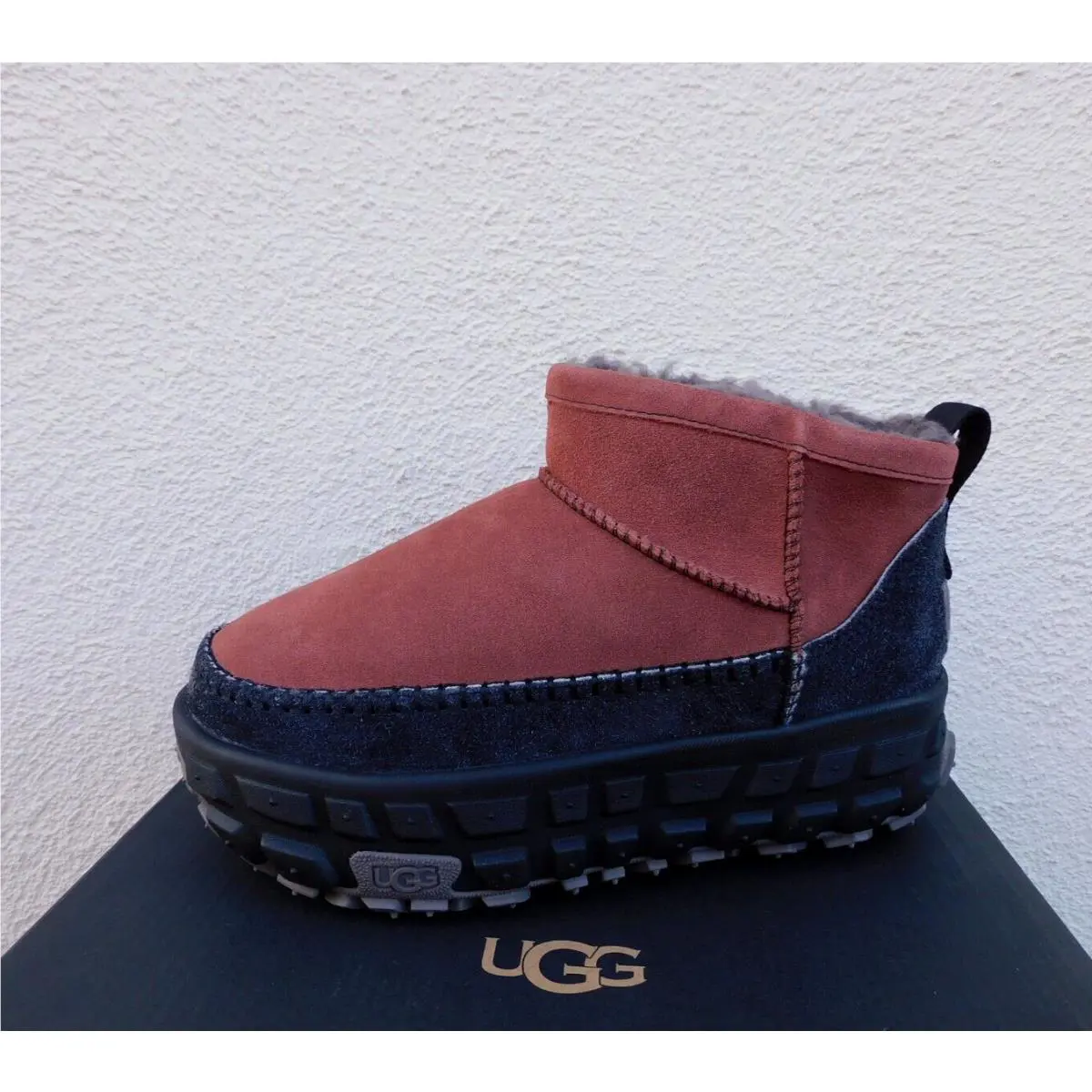 UGG shoes - UGG Venture Daze Ultra Mini Boot - Red Jasper/ Black (UPC: 197634307343) 1