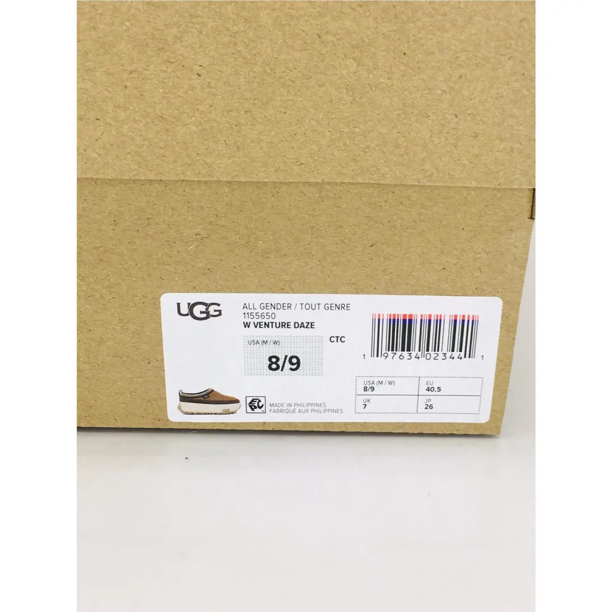 UGG shoes - UGG Venture Daze - Venture Daze - Chestnut/ Ceramic (UPC: 197634023441) 1