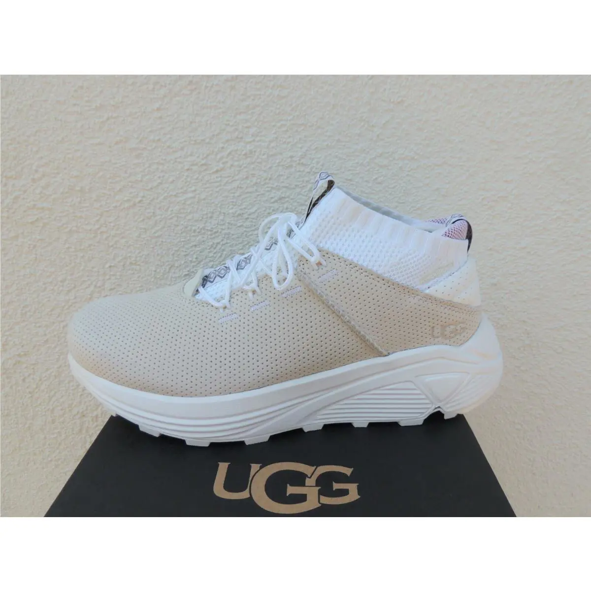 UGG shoes - UGG Miwo Sport High Hyperweave - White (UPC: 192410765799) 0