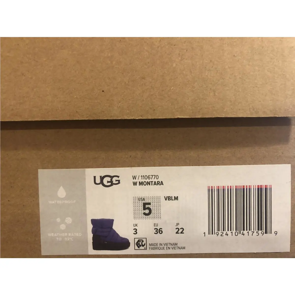 UGG shoes - UGG Montara - Montara - Purple (UPC: 192410417599) 5