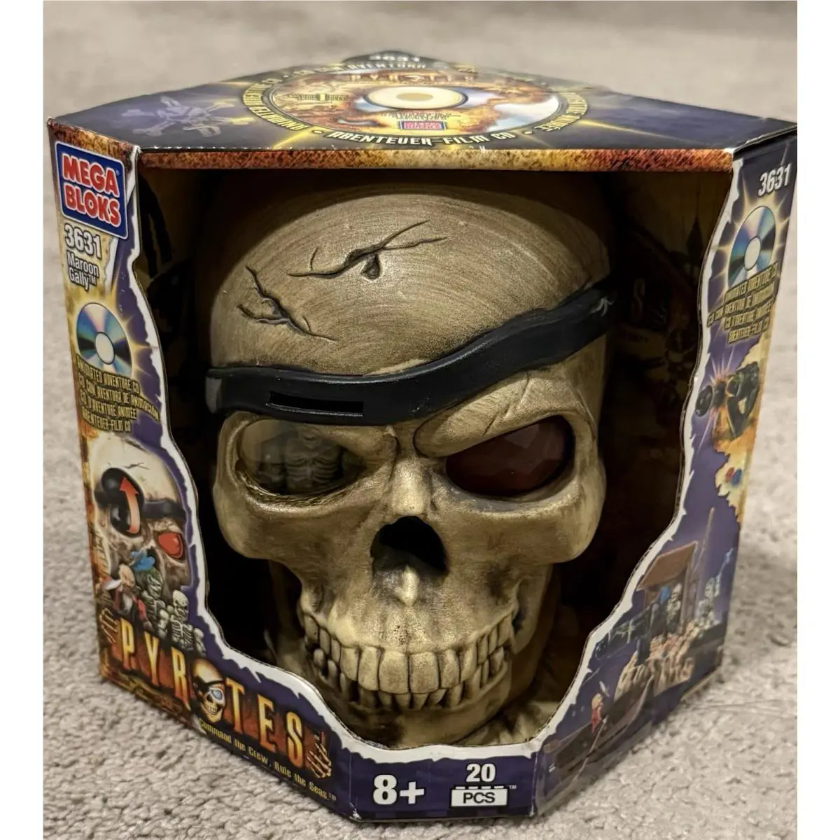 Mega Bloks Pyrates Figures Set 3631 Pirate Theme