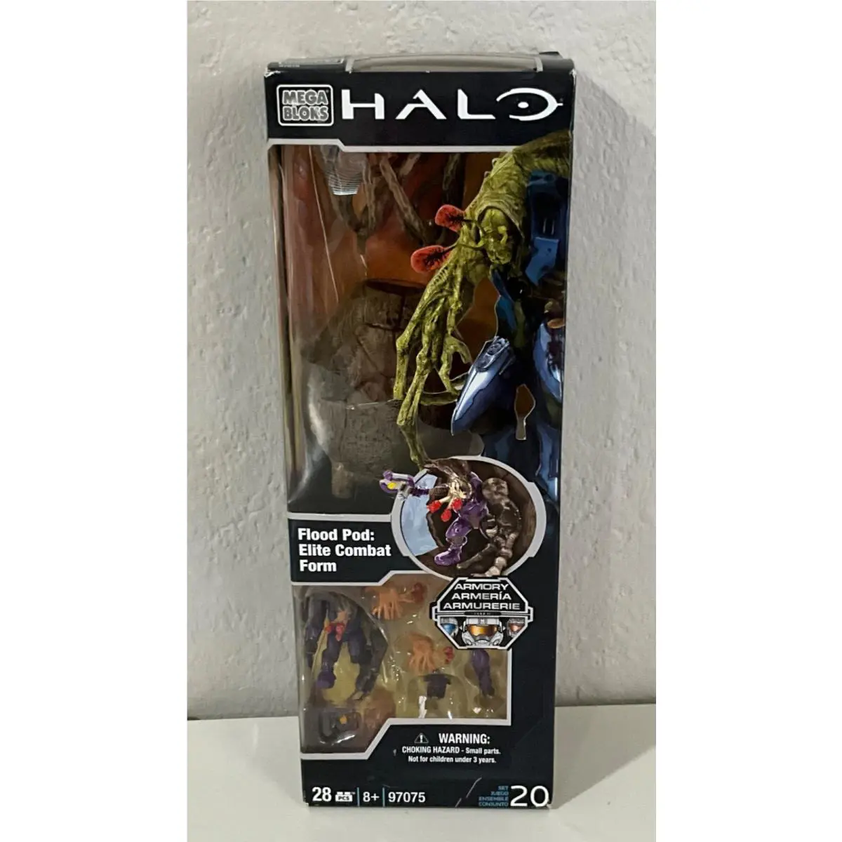 Halo Mega Bloks 97075 Flood Pod: Elite Combat Form 2012