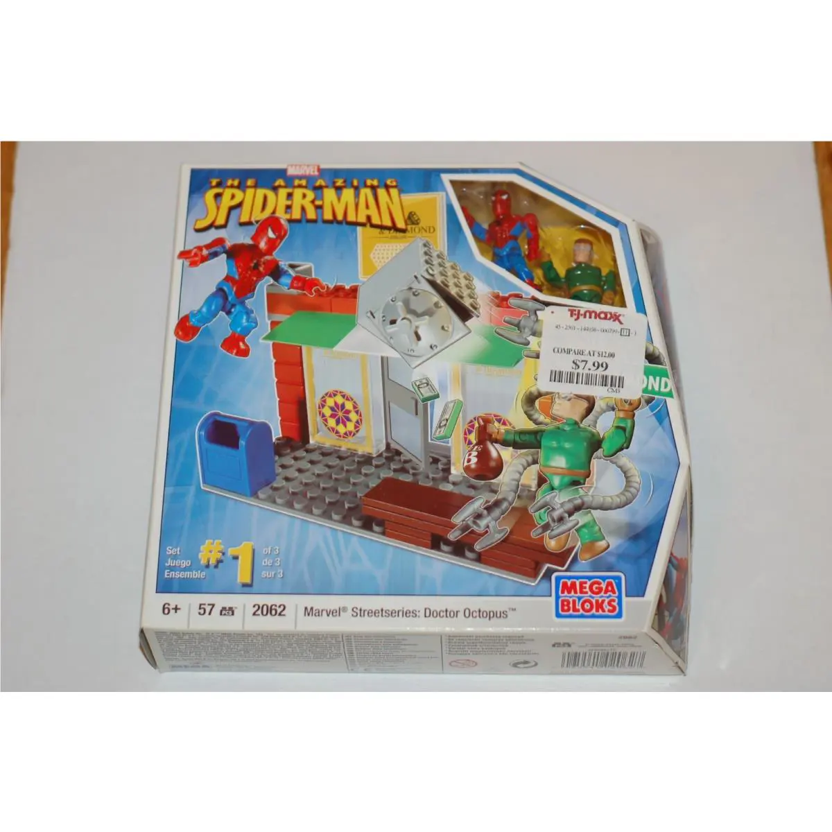 Mega Bloks 2062 Marvel Streetseries The Amazing Spider-man Dr. Octopus Doc Ock