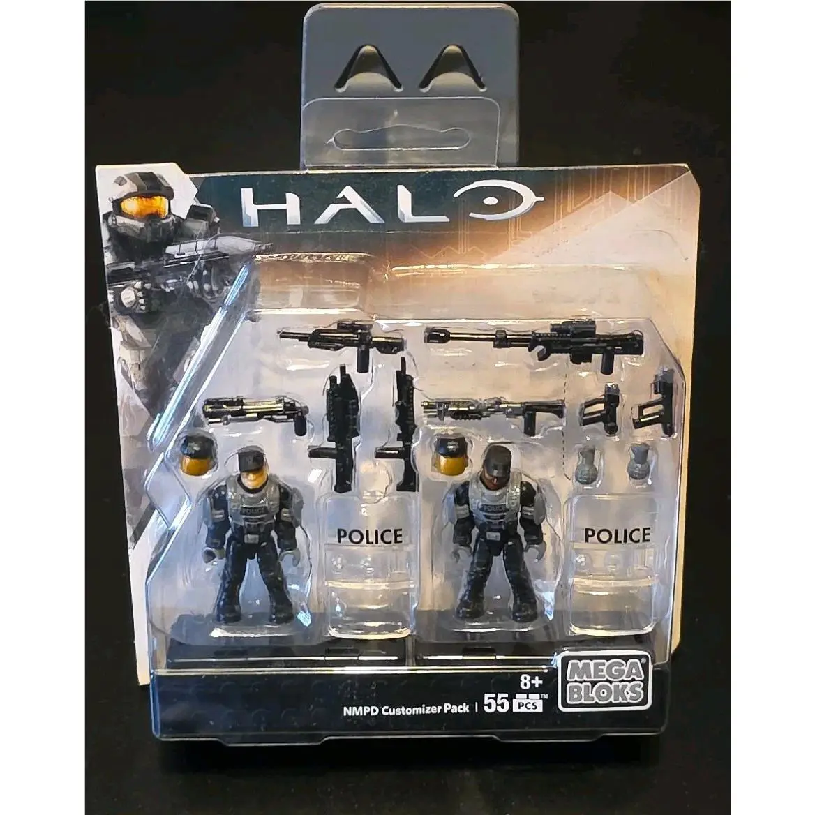 Mega Bloks Construx Halo CNC96 Nmpd Customizer Pack Rare Retired