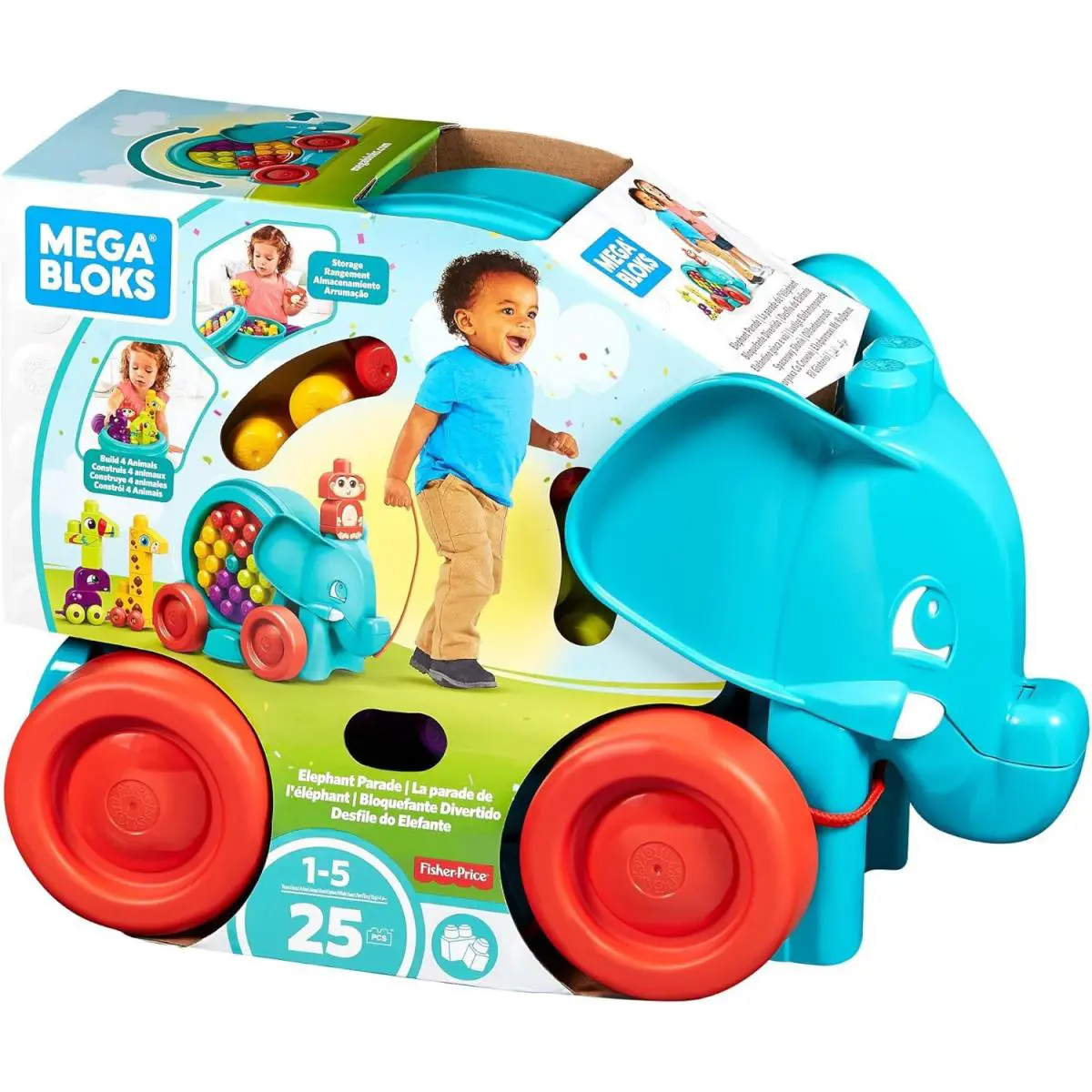 Mega Bloks Building Basics Elephant Parade