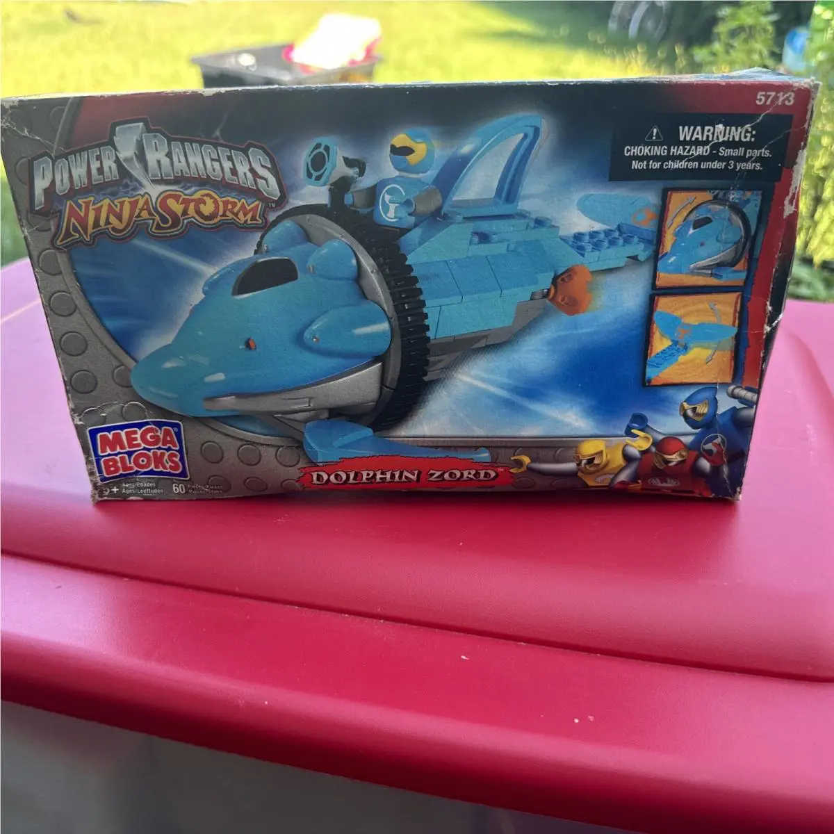 Mega Bloks Power Rangers Ninja Storm Dolphin Zord 5713