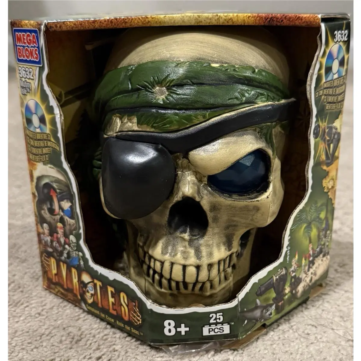 Mega Bloks Pyrates Figures Set 3632 Pirate Theme