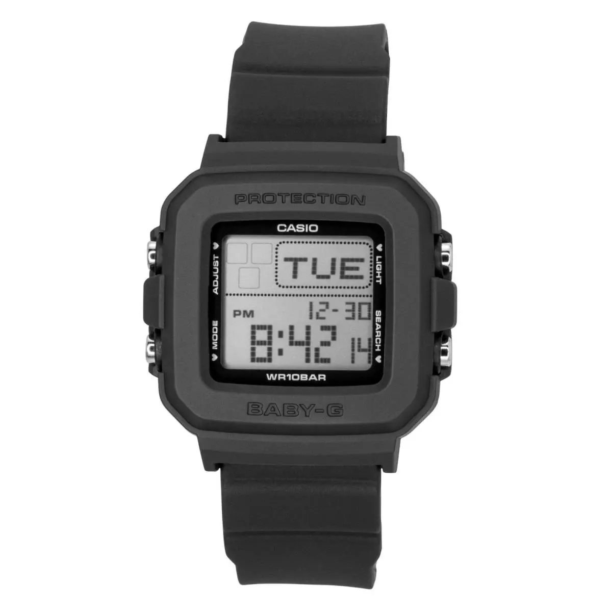Baby-g Black Dial Quartz Sports 100M Women`s Ladies Watch BGD-10KH-2C by Casio