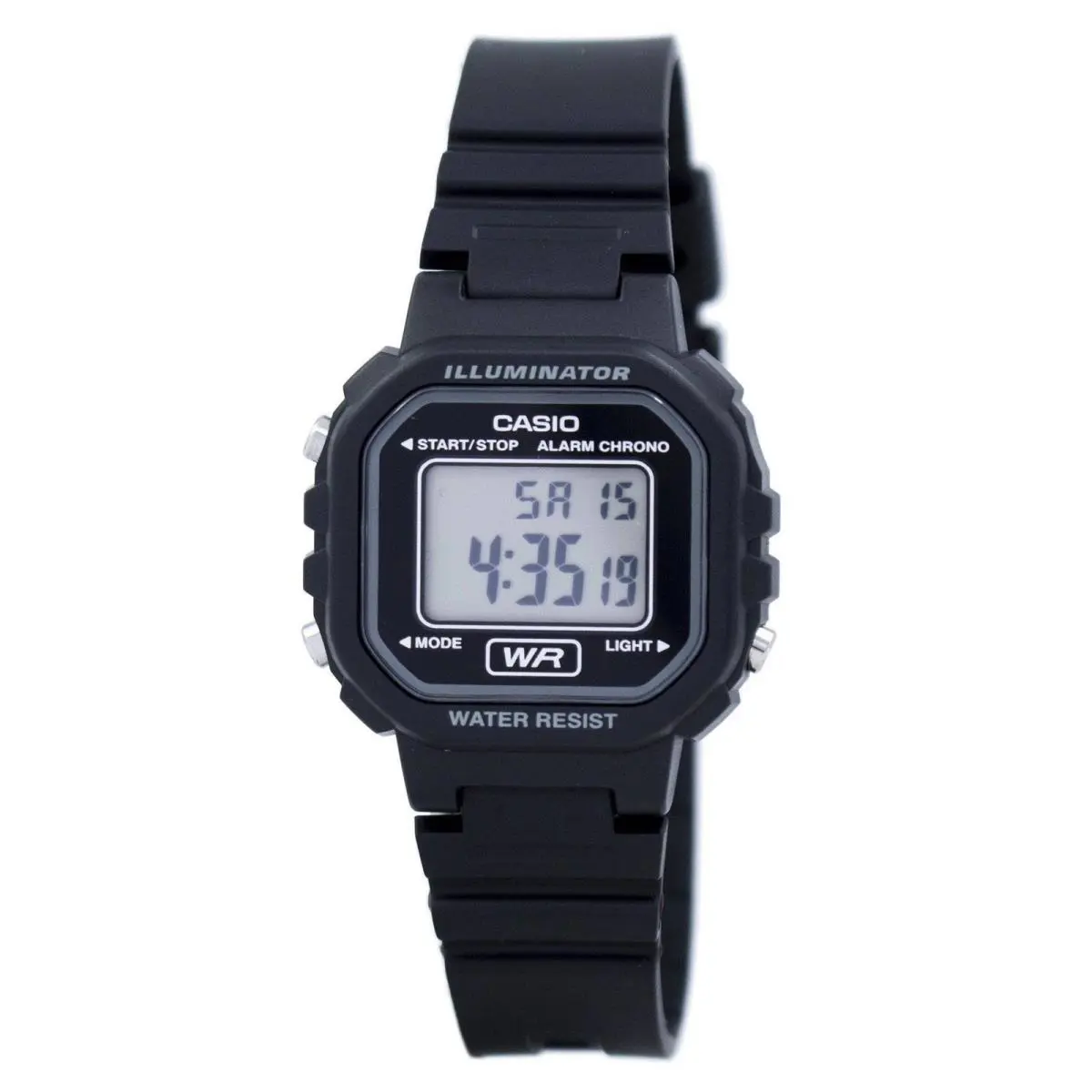 Casio Digital Quartz Alarm Chrono Illuminator Stopwatch LA20WH1ADF Ladies Watch