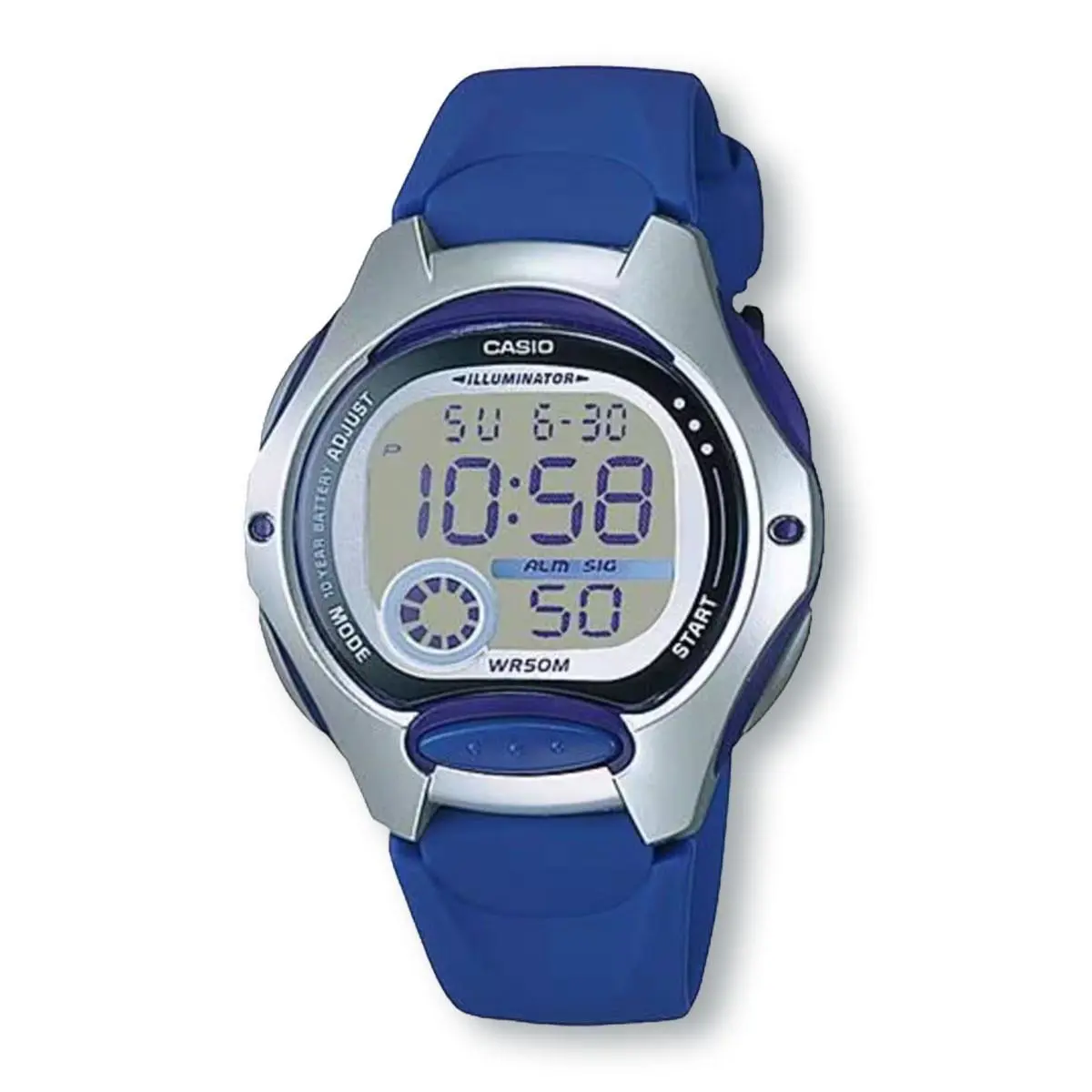 Casio LW200-2A Illuminator Petite Case Digital Sports Watch Blue