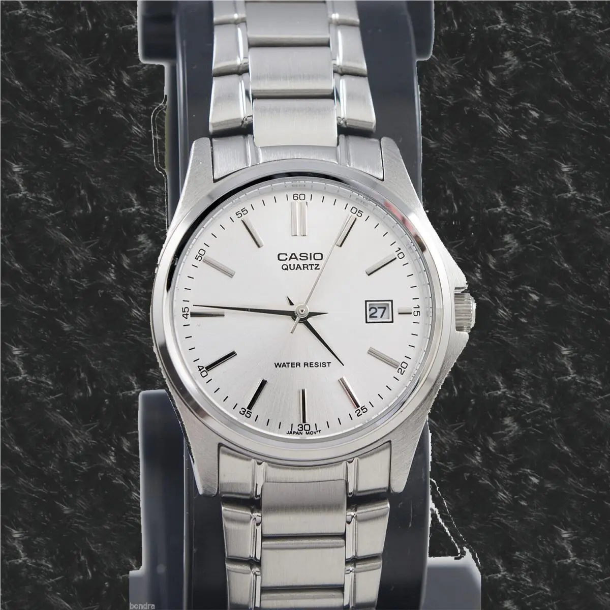 Casio LTP1183A-7A Ladies Silver Analog Watch Steel Band Date Display