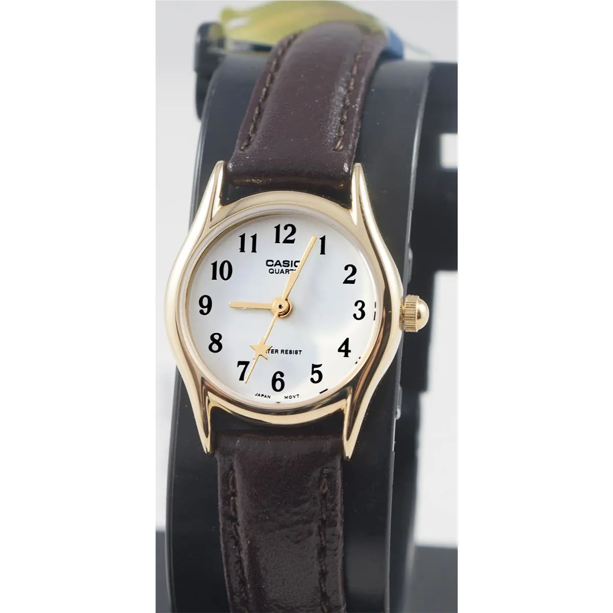Casio LTP1094Q-7B4 Analog Quartz Leather Fashion Watch Star
