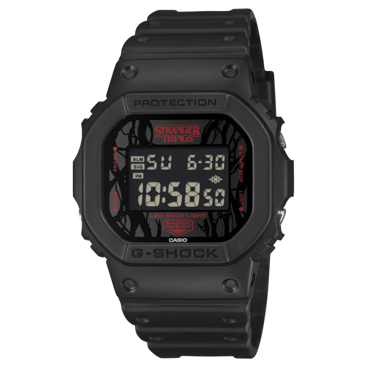 G-shock 5600 x Stranger Things Limited Edition Collab Watch DW5600STT-1