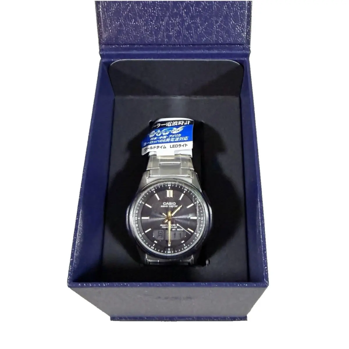 Wave Ceptor WVA-M630D-1AJF Jdm Japan Tough Solar Multi Band 6 World Time by Casio