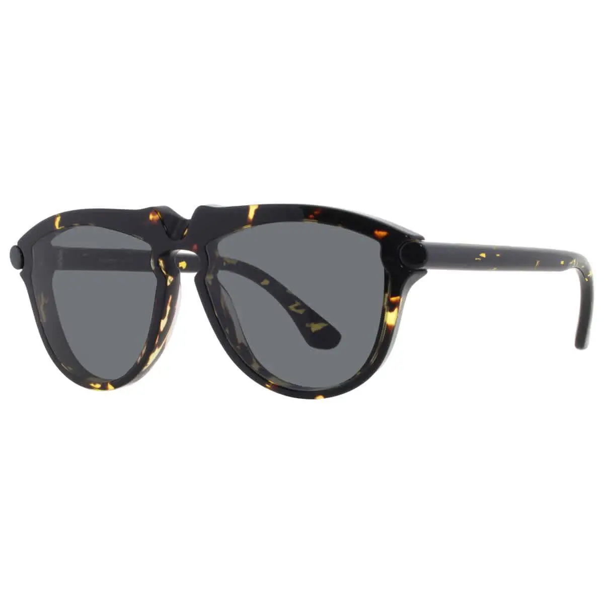 Burberry Dark Grey Pilot Men`s Sunglasses BE4417U 410687 58 BE4417U 410687 58