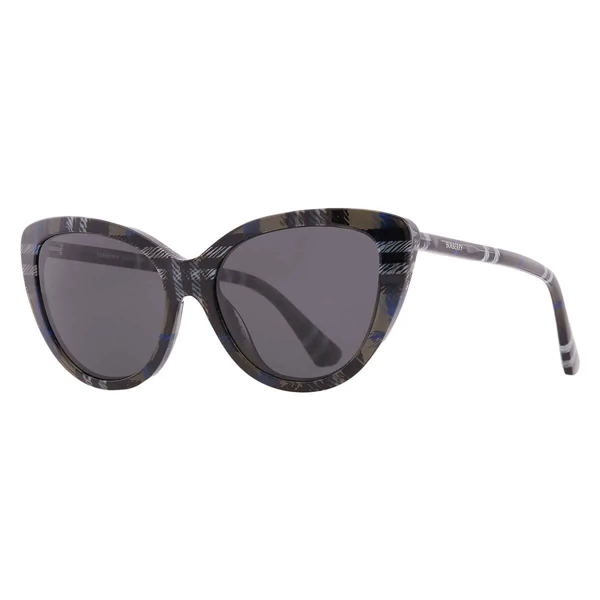 Burberry Women`s 55mm Checker Lichen Sunglasses BE4457-416687-55