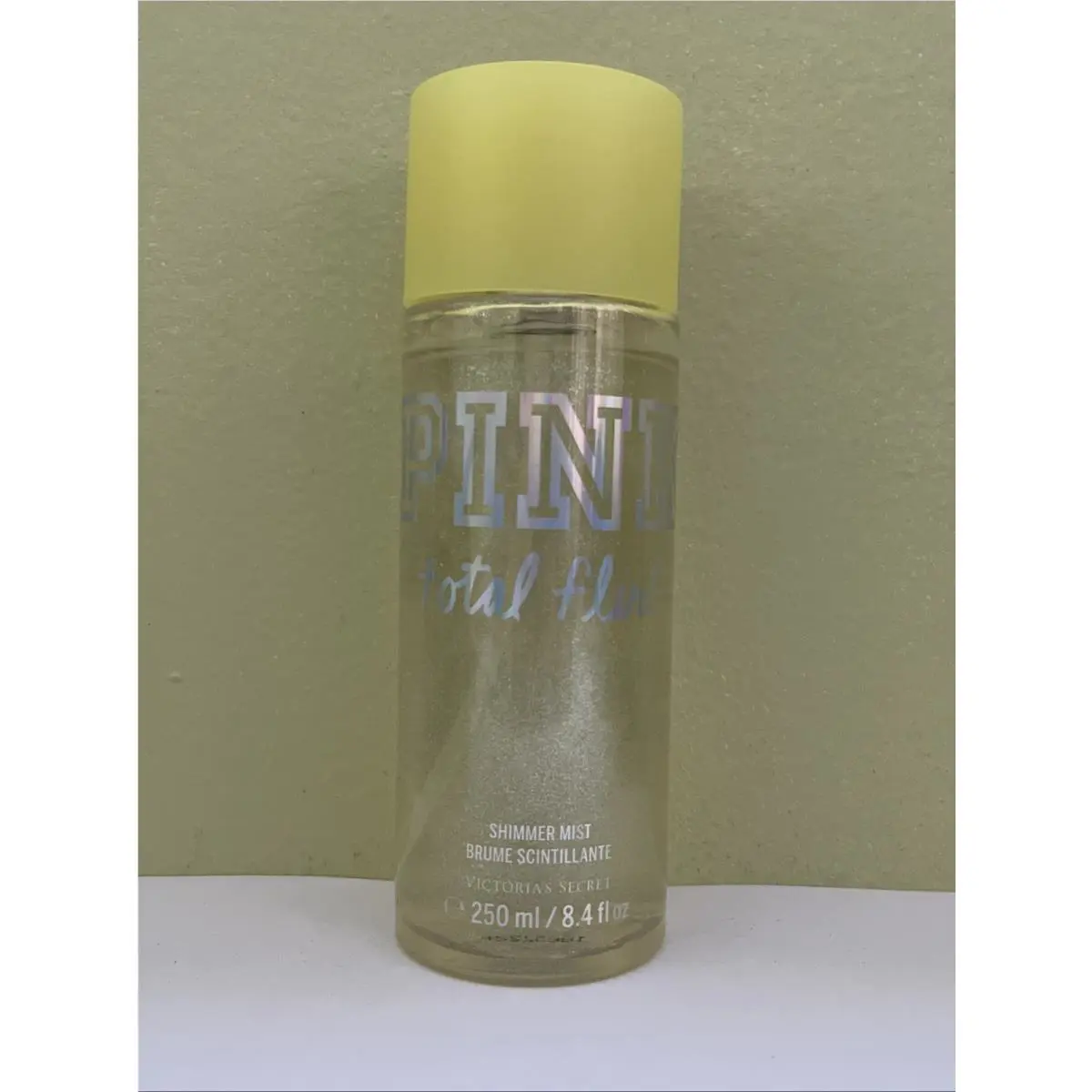 1 Victoria`s Secret Pink Total Flirt Apple Blossom Shimmer Mist 8.4oz