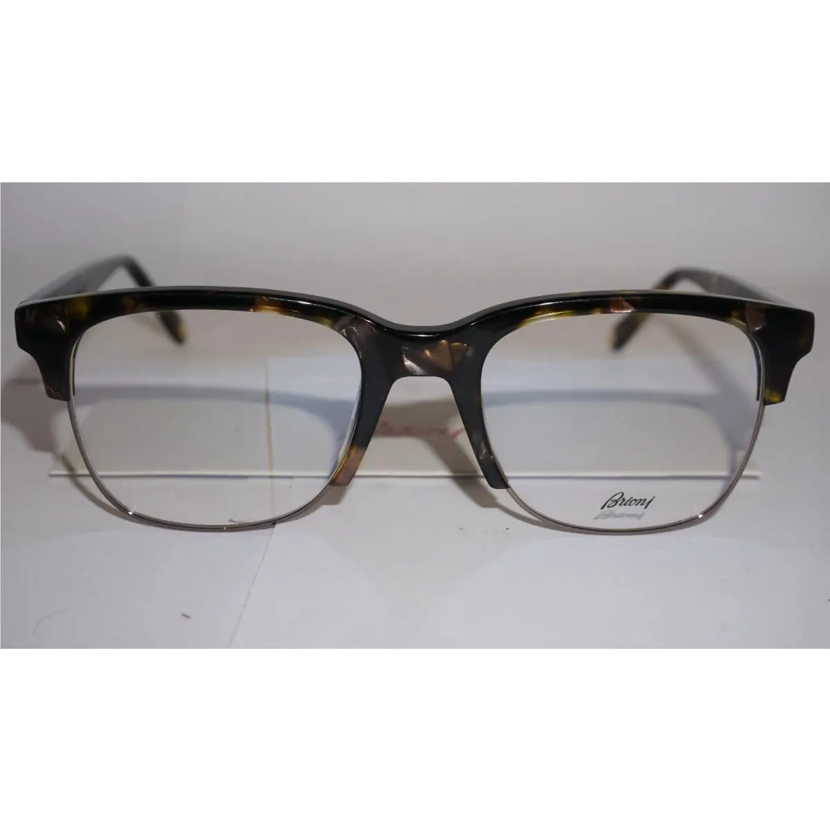 Eyeglasses Havana BR0051O 004 52 20 145 by Brioni