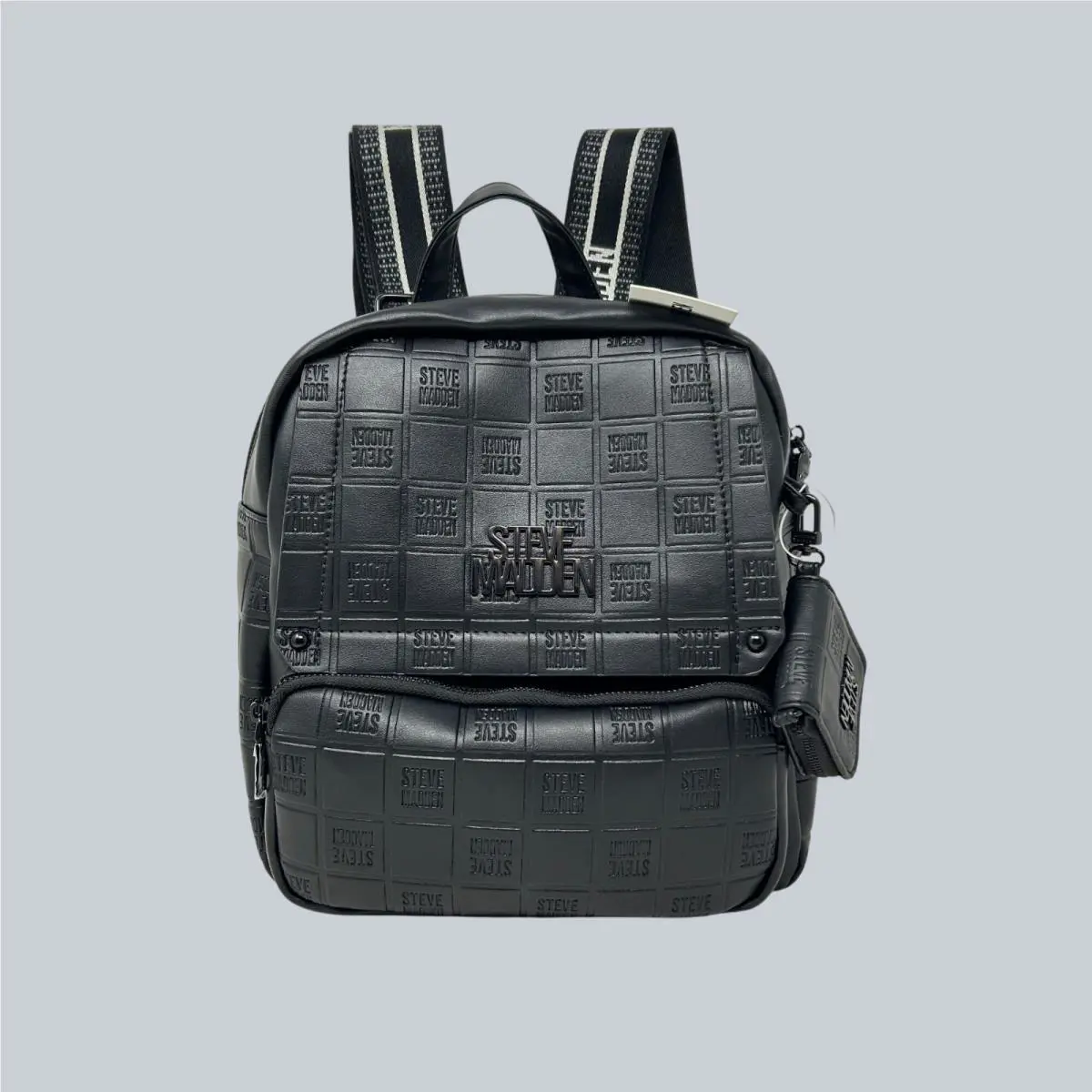 Steve Madden Mini Backpack with Adjustable Straps Small Pouch