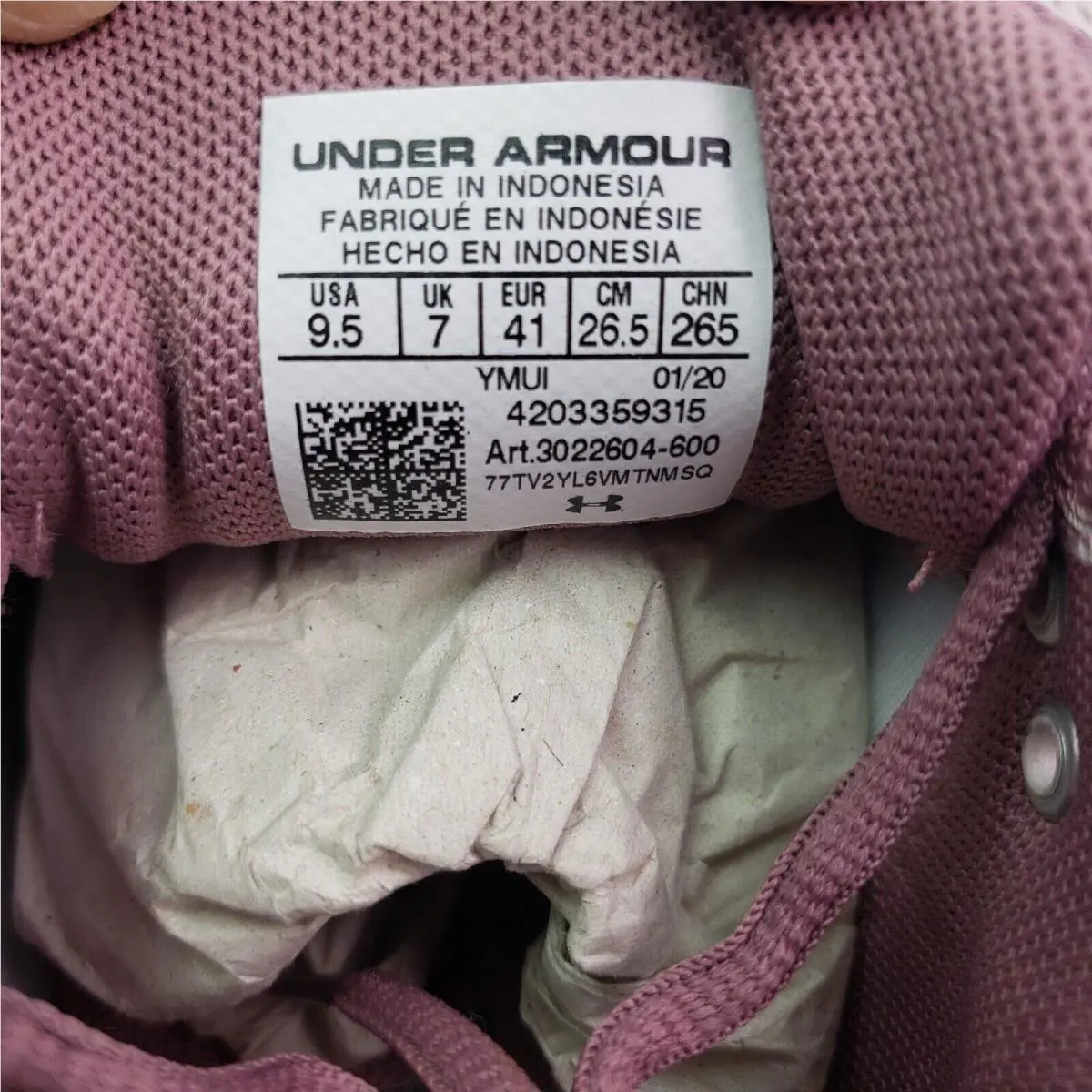 Under Armour shoes - Under Armour Charged Pursuit - Charged Pursuit - 3022604-600 - Pink 8