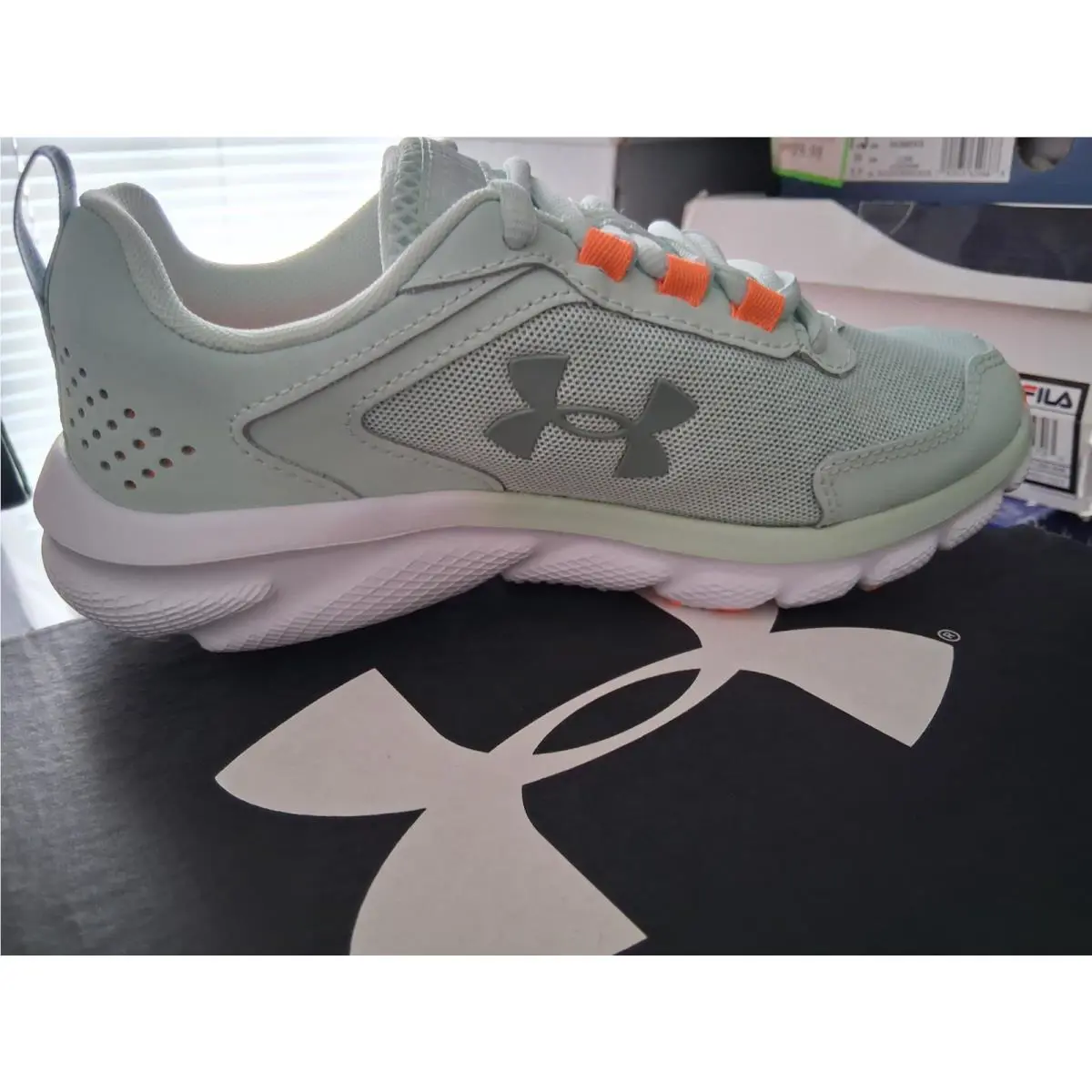 Under Armour shoes - Charged Assert 9 Marble - Charged Assert Marble - Light Green 2