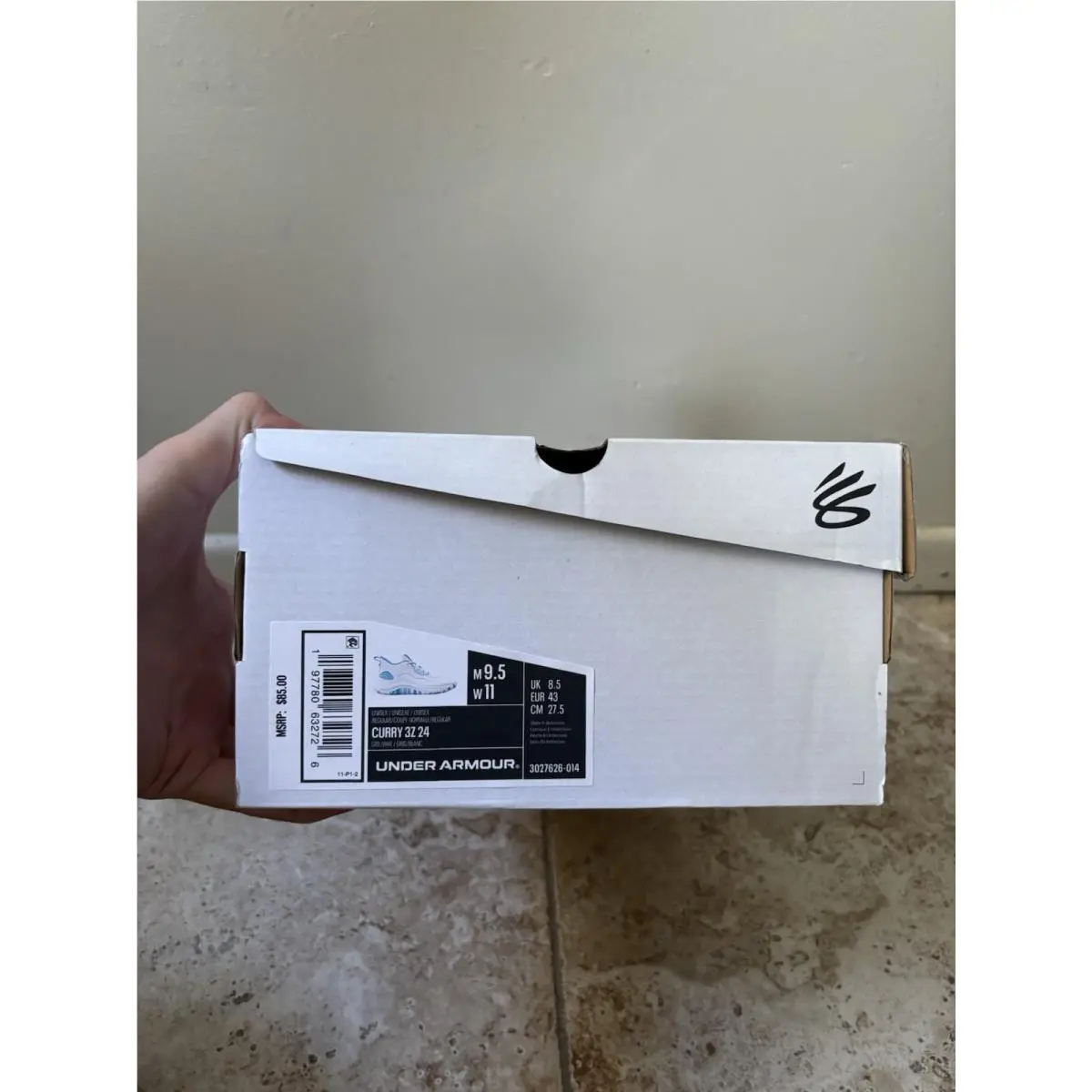 Under Armour shoes - Under Armour Curry 3 - Curry - 3027626-014 - White 4