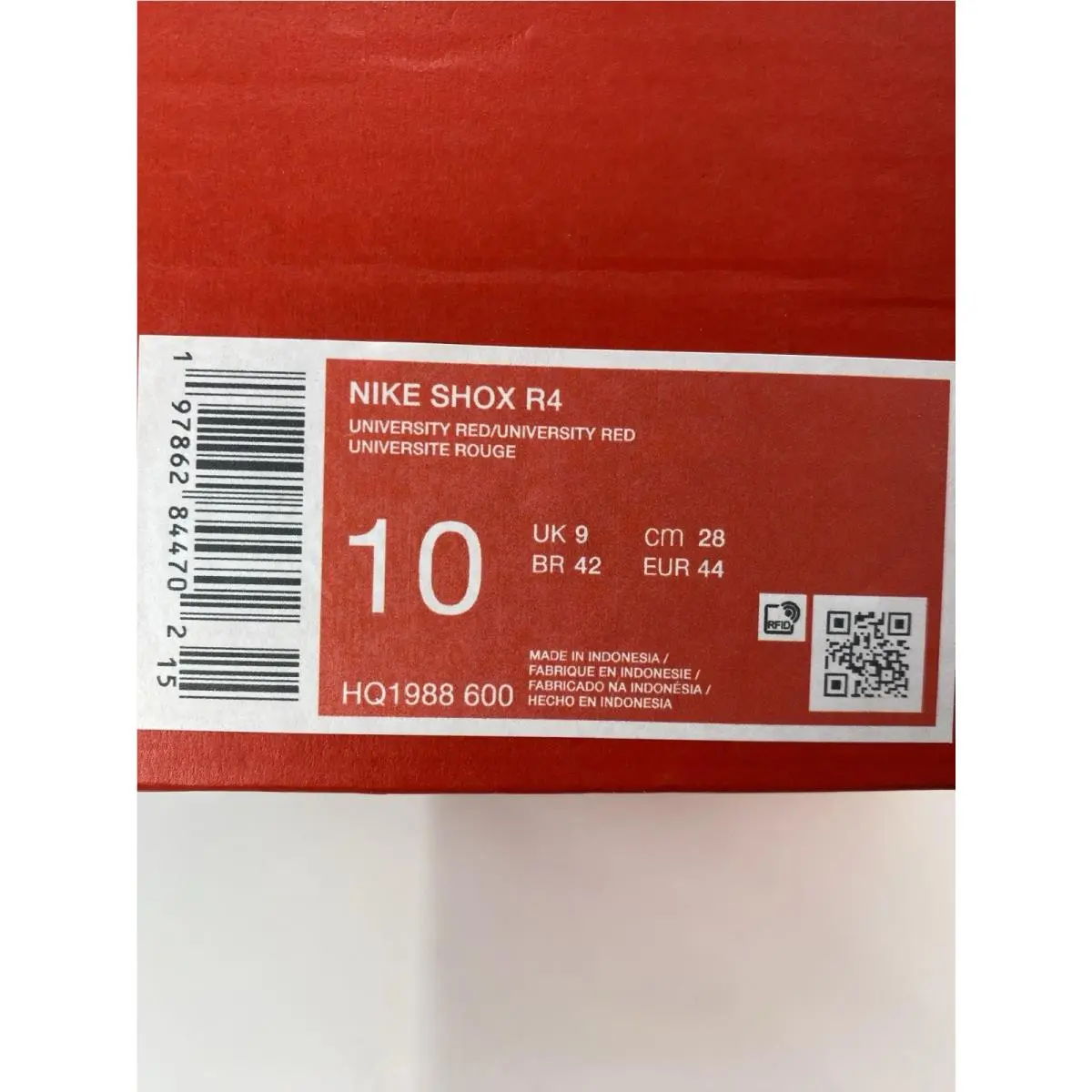 Nike shoes - Nike Shox - Shox - HQ1988-600 - Red (UPC: 197862844702) 8