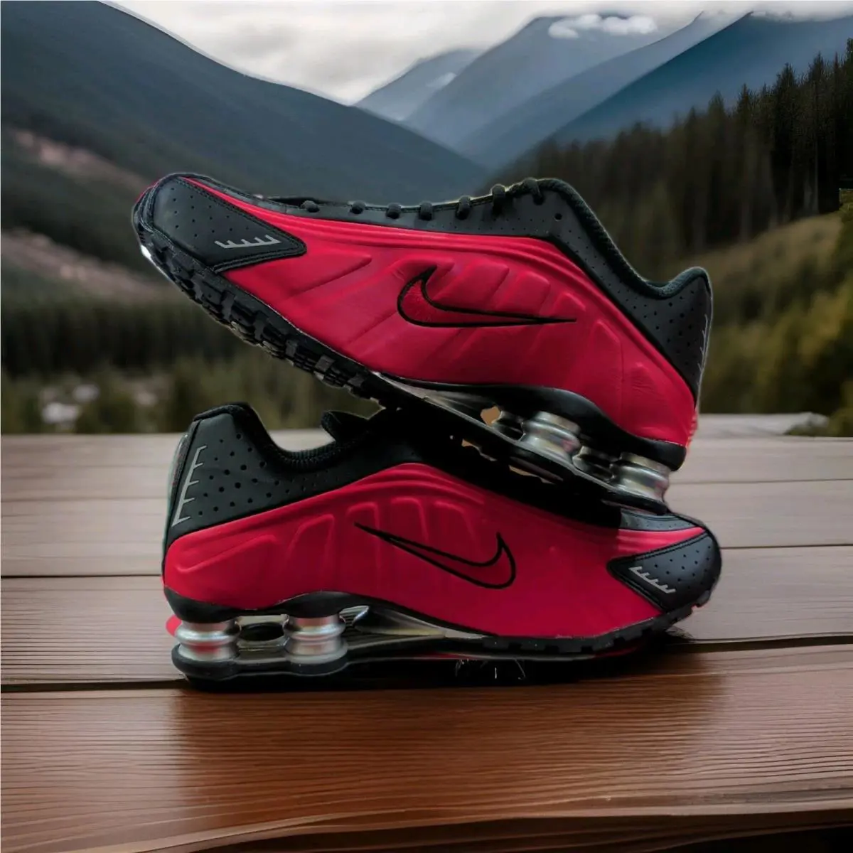 Nike shoes - Nike Shox R4 - Shox - HQ1988-600 - Multicolor 3