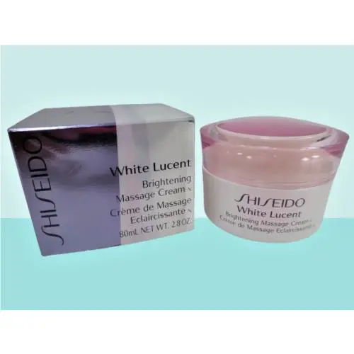 Shiseido White Lucent Brightening Massage Cream 2.8 OZ Boxed