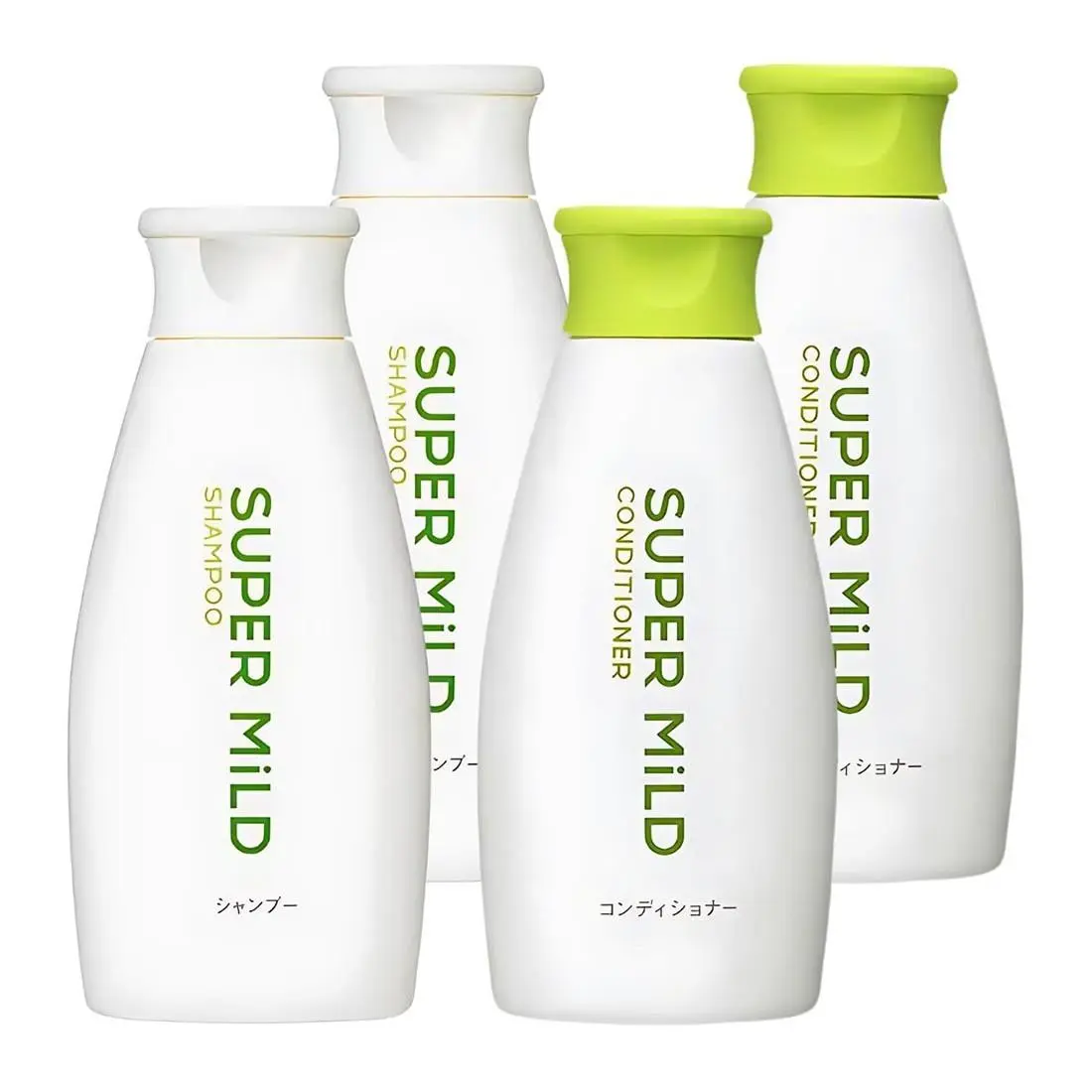 2x Shiseido Super Mild Hair Shampoo Conditioner Fresh Edition Set 220ml /ea