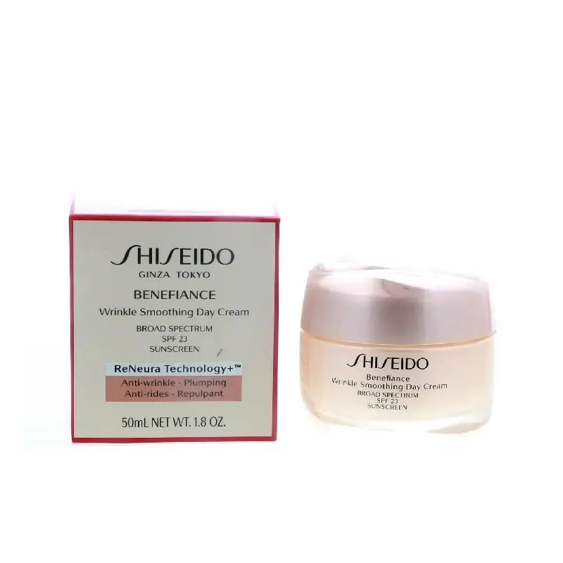 Benefiance Wrinkle Smoothing Day Cream SPF23 by Shiseido 1.8oz /50ml
