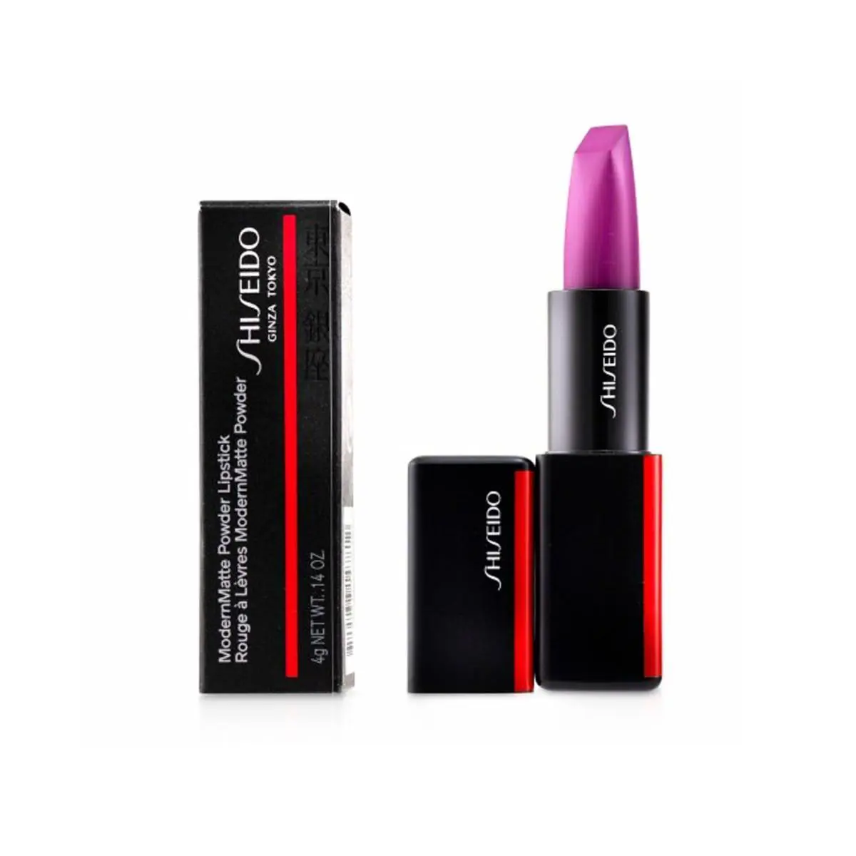 Shiseido Modernmatte Powder Lipstick 519 Fuchsia Fetish - Size 4 g / 0.14 Oz