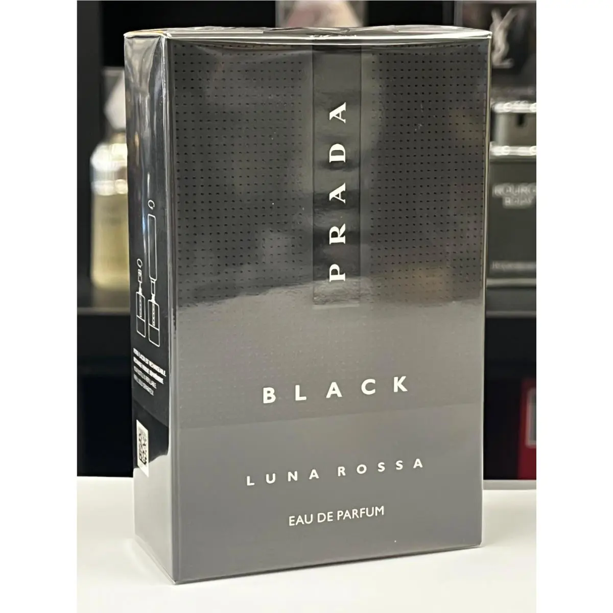 Prada Luna Rossa Black Eau de Parfum For Men 3.4 Fl. Oz. / 100ml