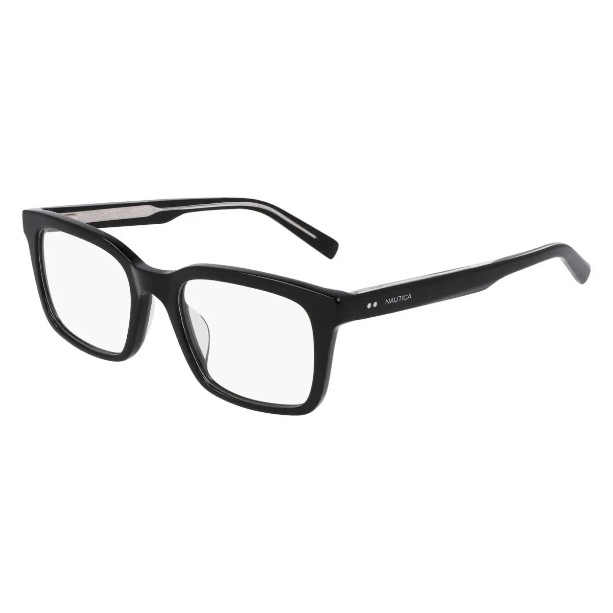 N 8189 Black 001 Size 53 Eyeglasses by Nautica