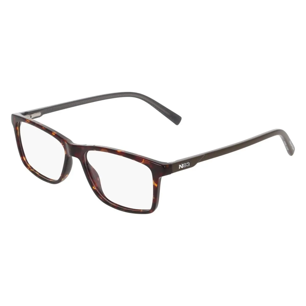 Nautica N-8194 206 Crystal Dark Tortoise Eyeglasses 53/15/145