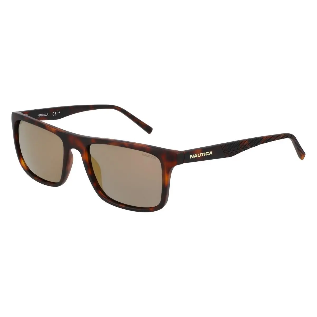 N 6258 S Matte Dark Tortoise 206 Size 56 Sunglasses by Nautica