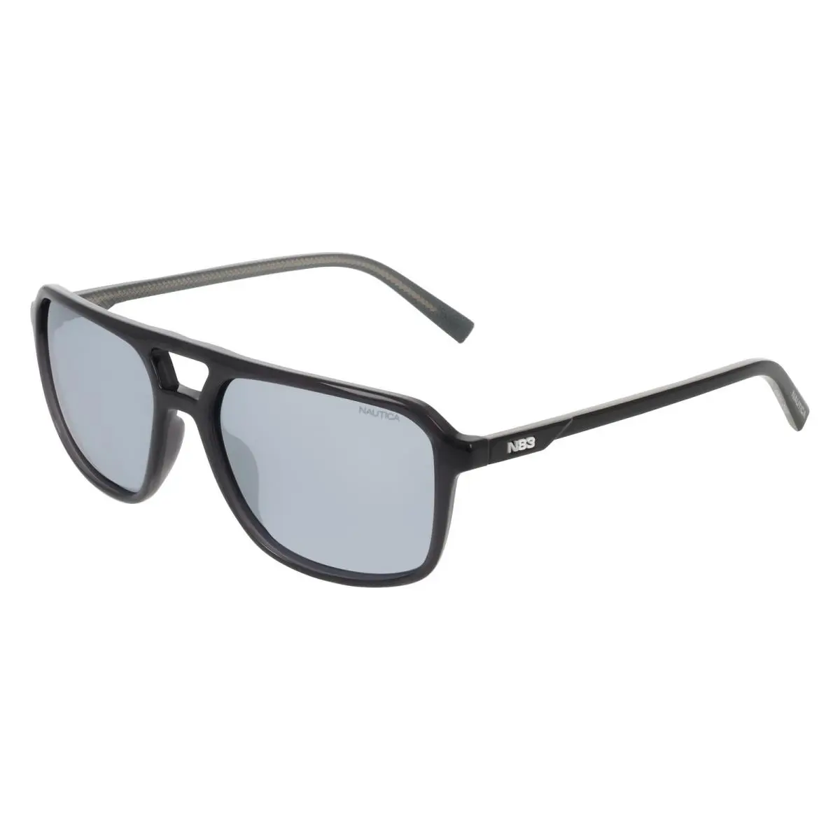 N 6264 S Black/crystal 001 Size 58 Sunglasses by Nautica