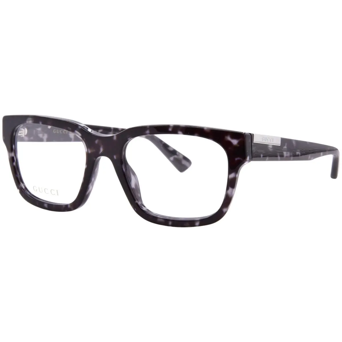 Gucci GG1961O 002 Eyeglasses Men`s Havana Full Rim Square Shape 55mm