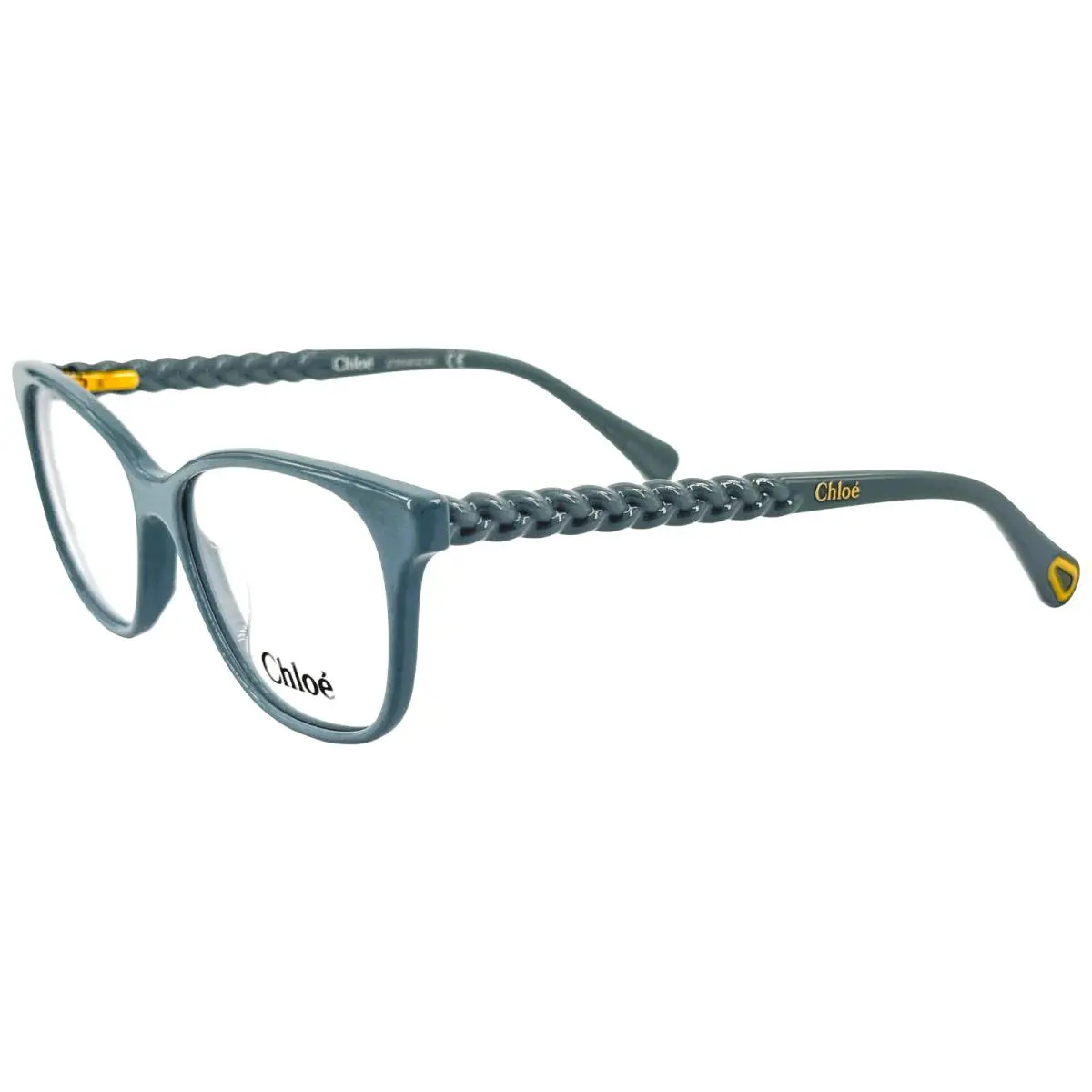 Chloe CC0003O Girls Plastic Eyeglass Frame 004 Light Blue 49-13 Italy w Case