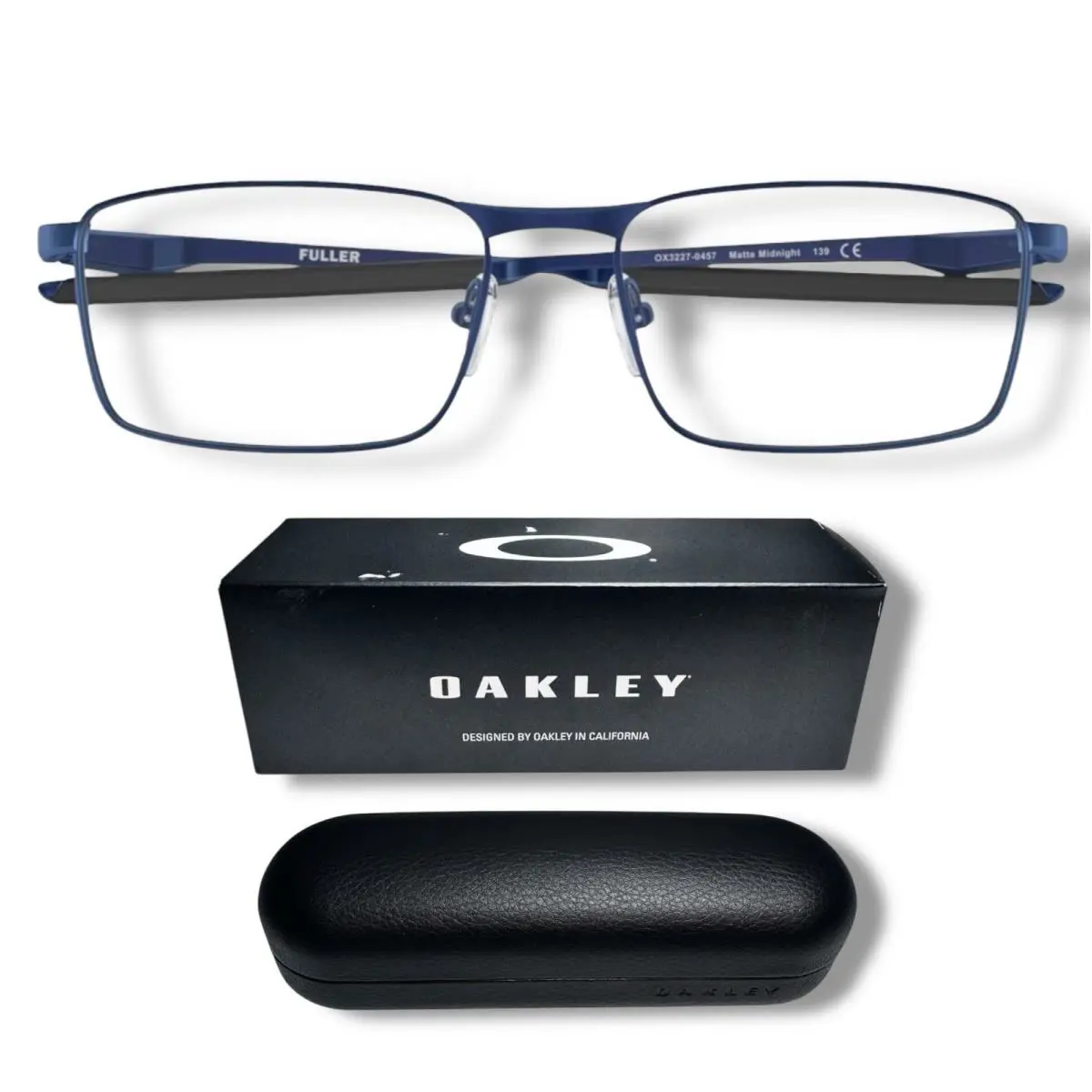 Oakley Fuller OX3227 0457 Matte Midnight Eyeglasses Frame 57-17mm - Frame: Matte Midnight