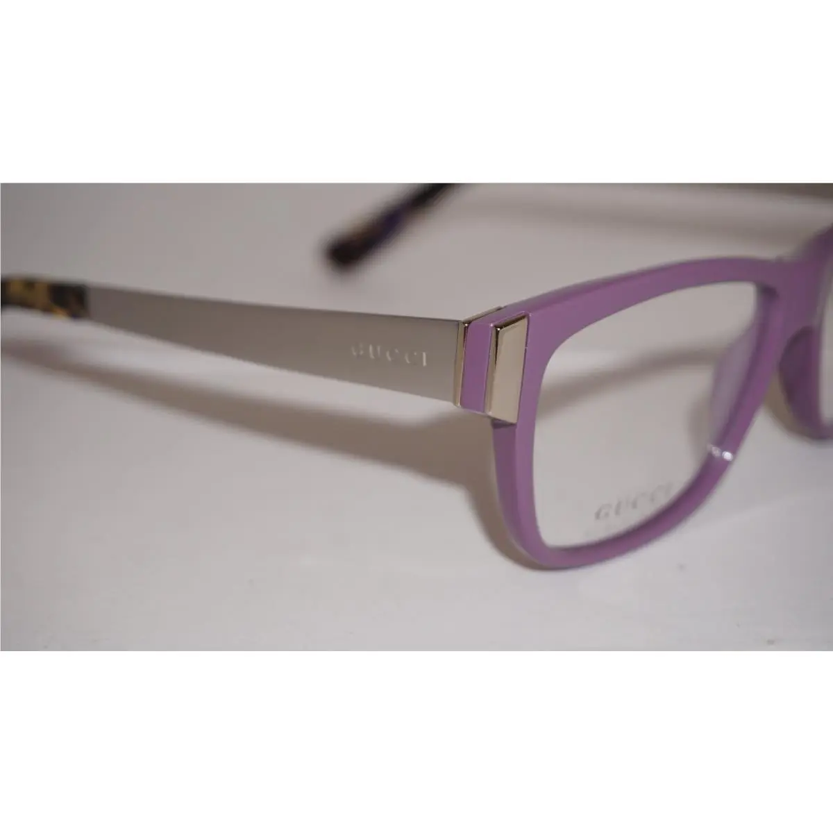 Gucci Eyeglasses Purple Silver GG3719 Ijq 53 14 140