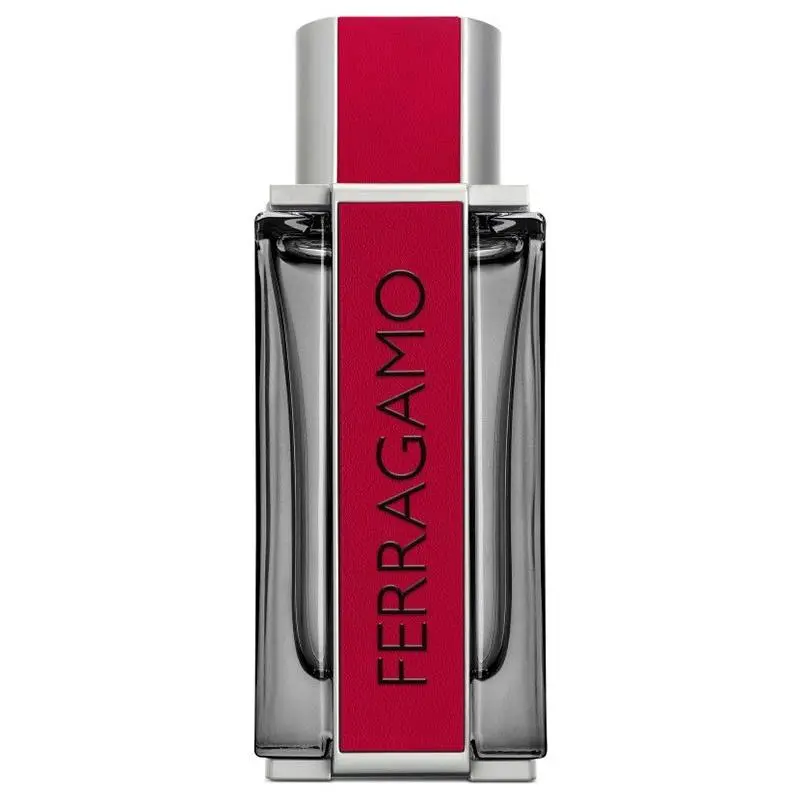 Salvatore Ferragamo Men`s Red Leather Edp Spray 3.4 oz Fragrances 8052464896028