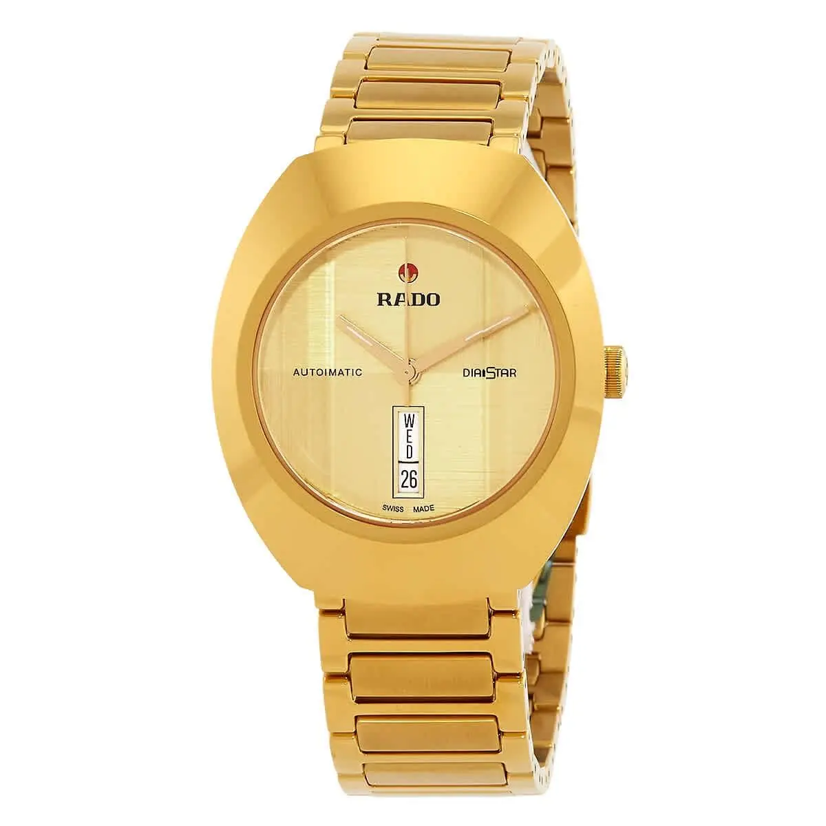 Diastar Automatic Champagne Dial Unisex Watch R12161253 by Rado